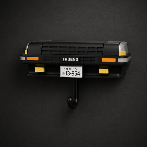 Llavero Toyota AE86 con faros abatibles
