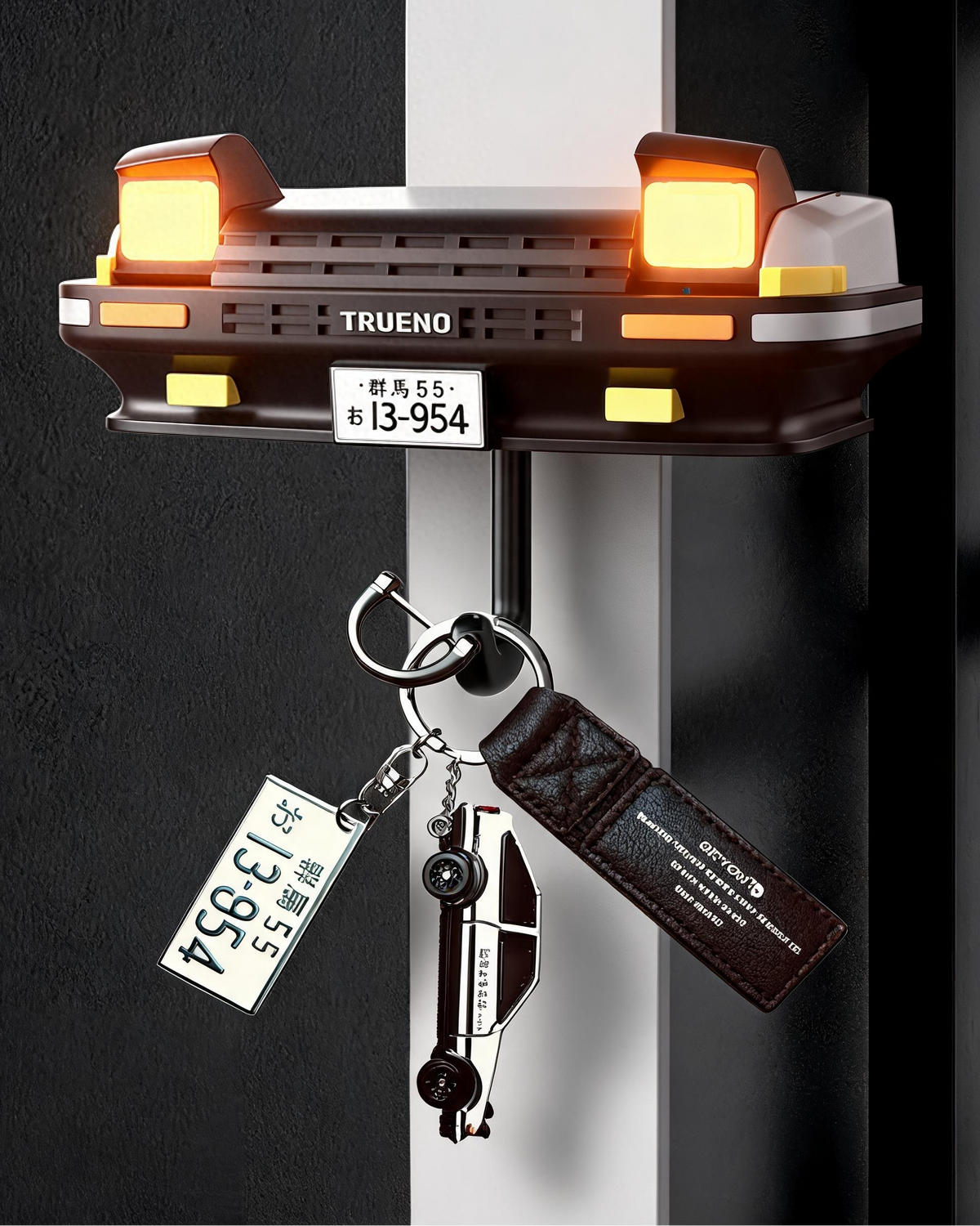 Llavero Toyota AE86 con faros abatibles